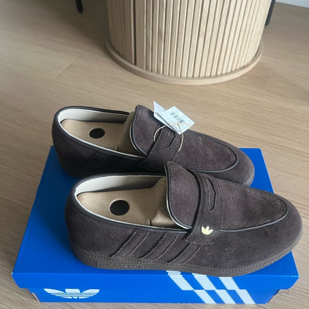 Brown Handball Spezial Loafer Shoes - Picture 2 of 6